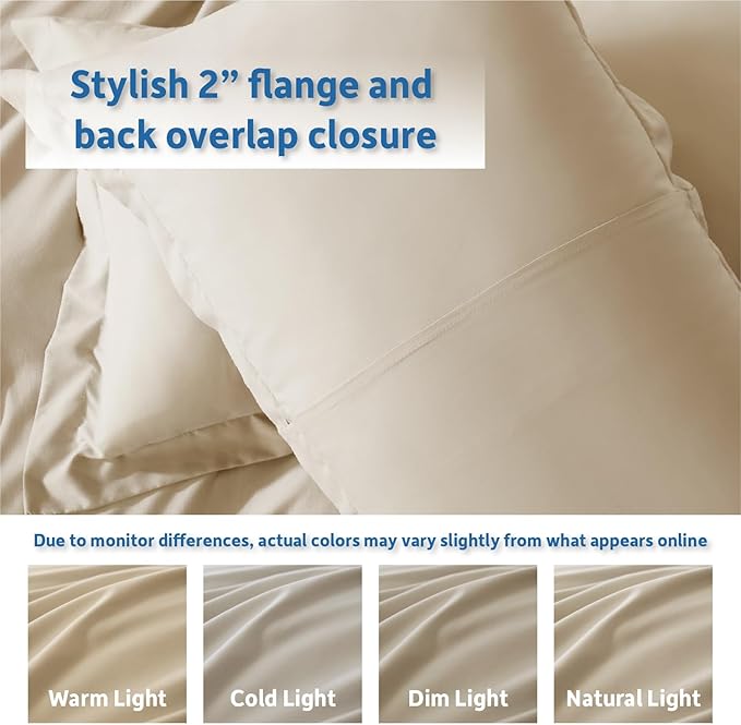 Down Alternative Duvet Cover Set - Full - 4 Piece