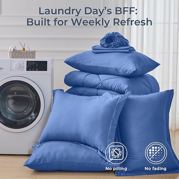 Comforter Set - King - 7 Piece