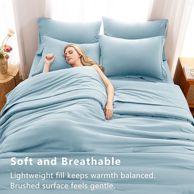 Down Alternative Comforter Set - Queen - 7 Piece