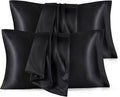 Satin Pillowcase Set - King - 20 x 36 in - 4 Piece