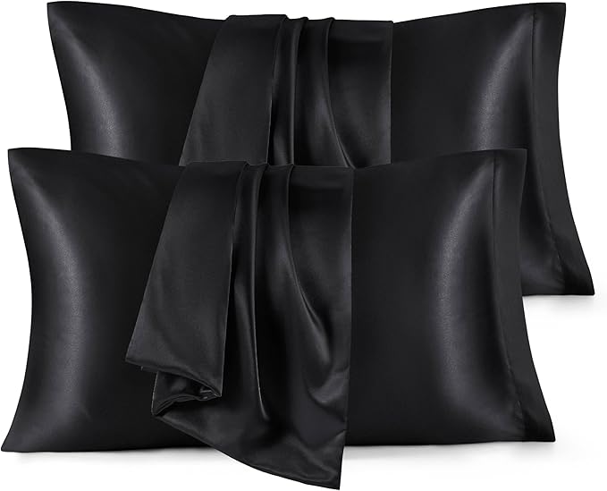 Satin Pillowcase Set - King - 20 x 36 in - 4 Piece