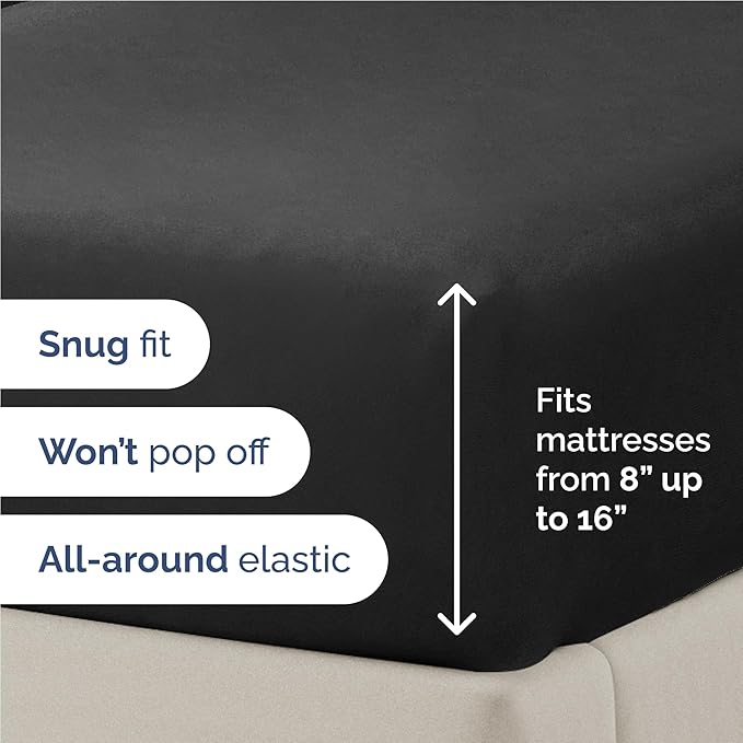Cooling Bed Sheet Set - Full - 4 Piece