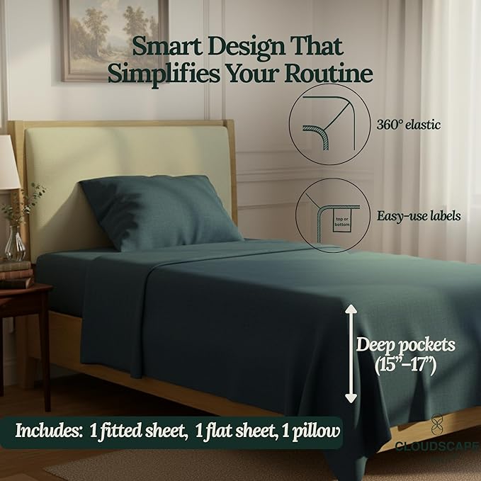 Bed Sheet Set - Twin XL - 3 Piece