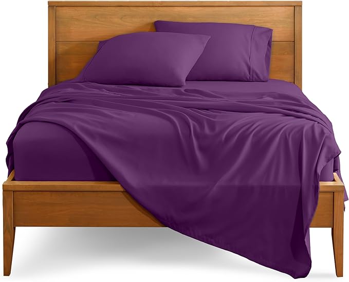 Microfiber Bed Sheet Set - Full - 4 Piece