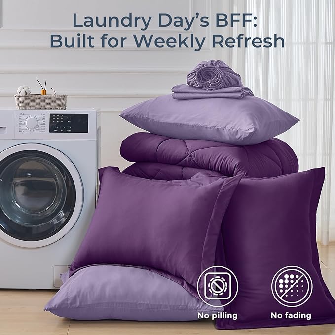Comforter Set - King - 7 Piece