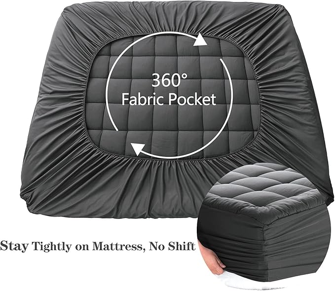 Cooling Mattress Pad - Full - 54 x 75 in - 21 in Deep Pocket