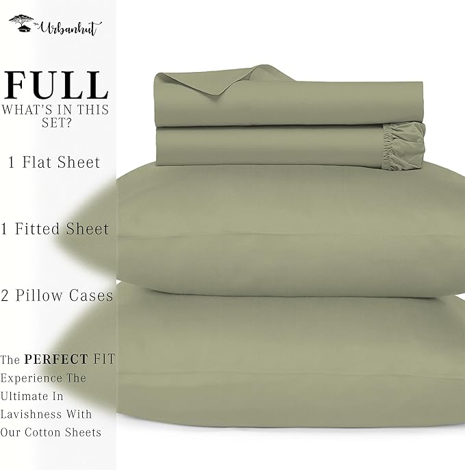 Bed Sheet Set - Full - 4 Piece