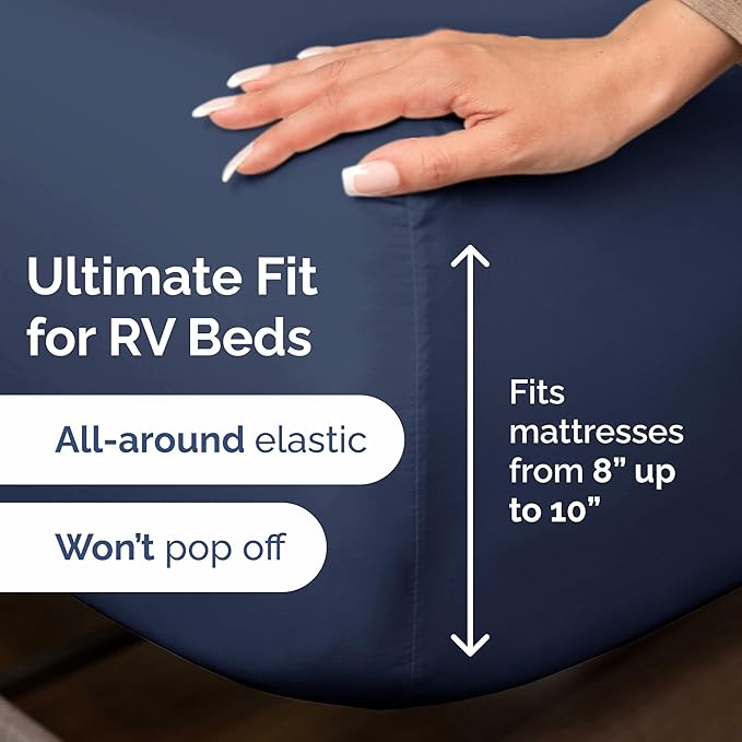 Cooling Bed Sheet Set - Queen - 4 Piece