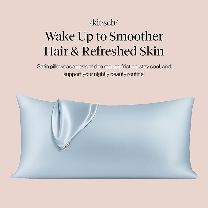 Satin Cooling Pillowcase - King