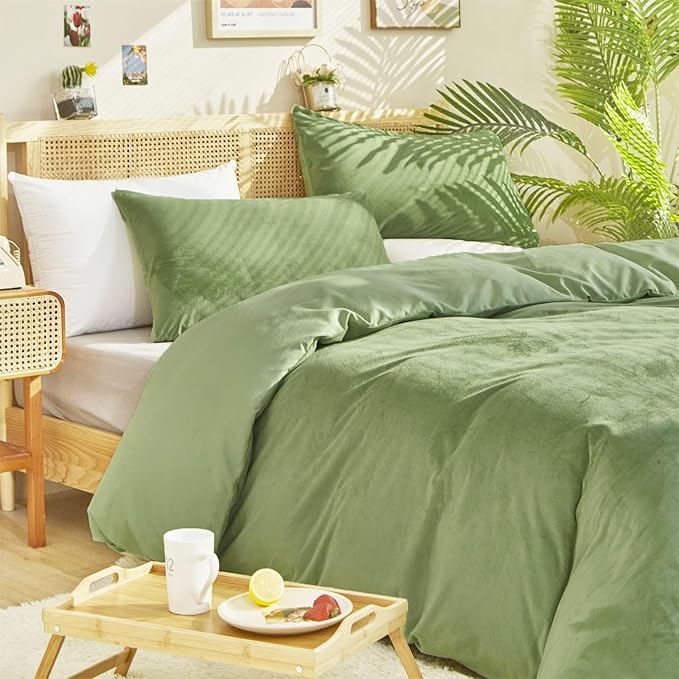 Velvet Comforter Set - King - 3 Piece