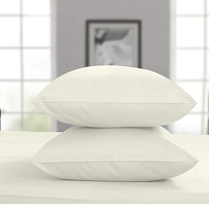 100% Cotton Bed Sheet Set - Standard - 2 Piece