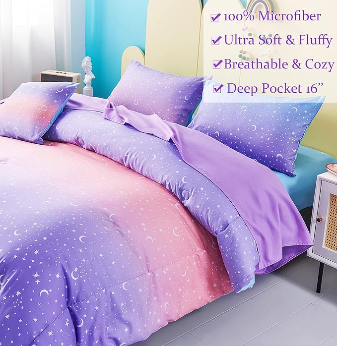 Comforter Set - Twin - 6 Piece