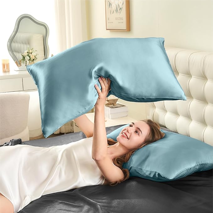 Mulberry Silk Cooling Pillowcase - Queen - 20 x 30 in