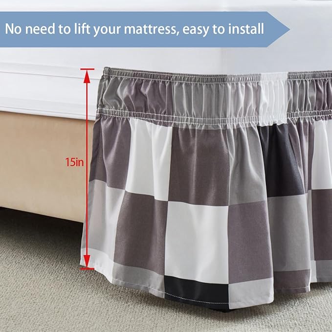Bed Skirt - King - 15 in Drop