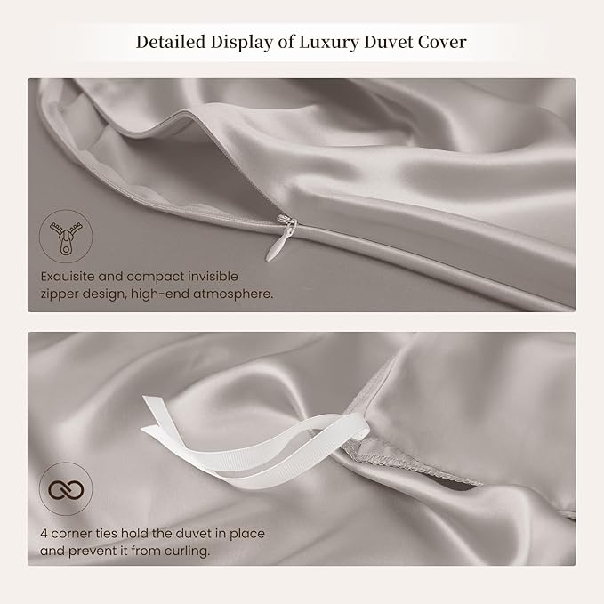 Mulberry Silk Duvet Cover - King