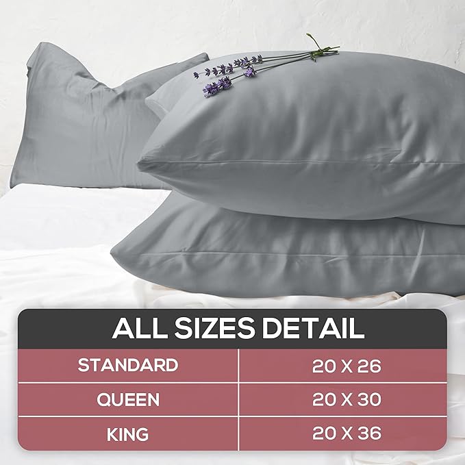 Linen Pillowcase Set - Standard - 2 Piece