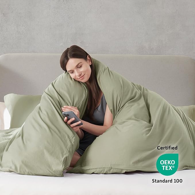 Duvet Cover Set - Full - 80 x 90 in - 3 Piece