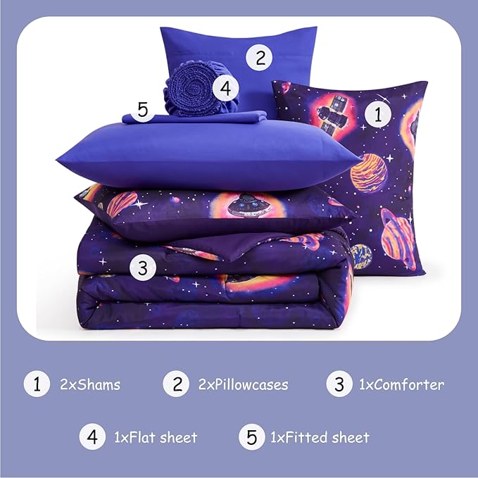 Comforter Set - Full - 7 Piece