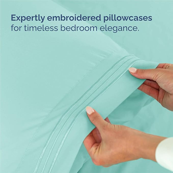 Cooling Bed Sheet Set - King - 4 Piece