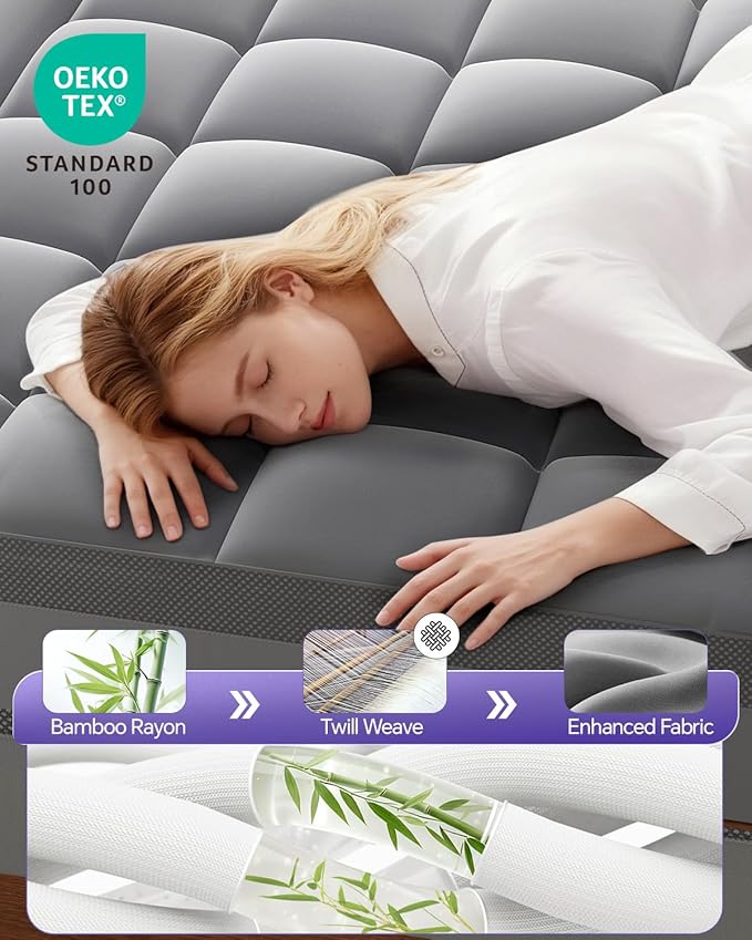 Memory Foam Mattress Topper - King