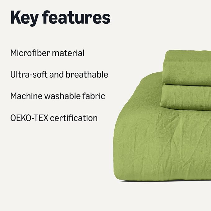 Microfiber Comforter Set - Queen - 3 Piece