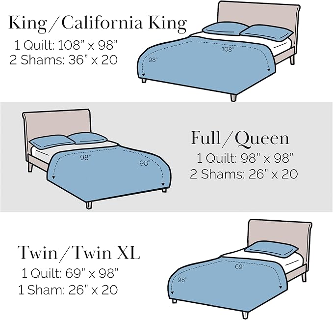 Quilt Set - Twin XL - 2 Piece