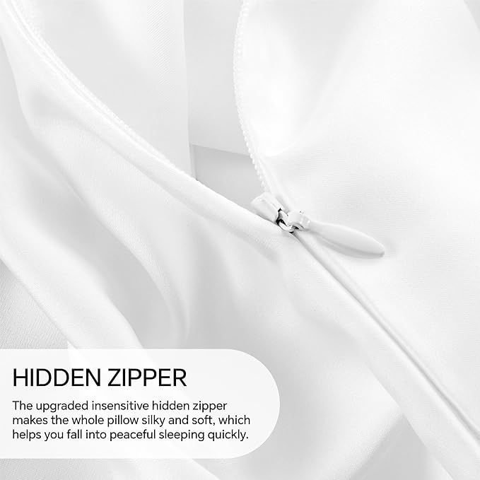 Mulberry Silk Cooling Pillowcase Set - Queen - 20 x 30 in
