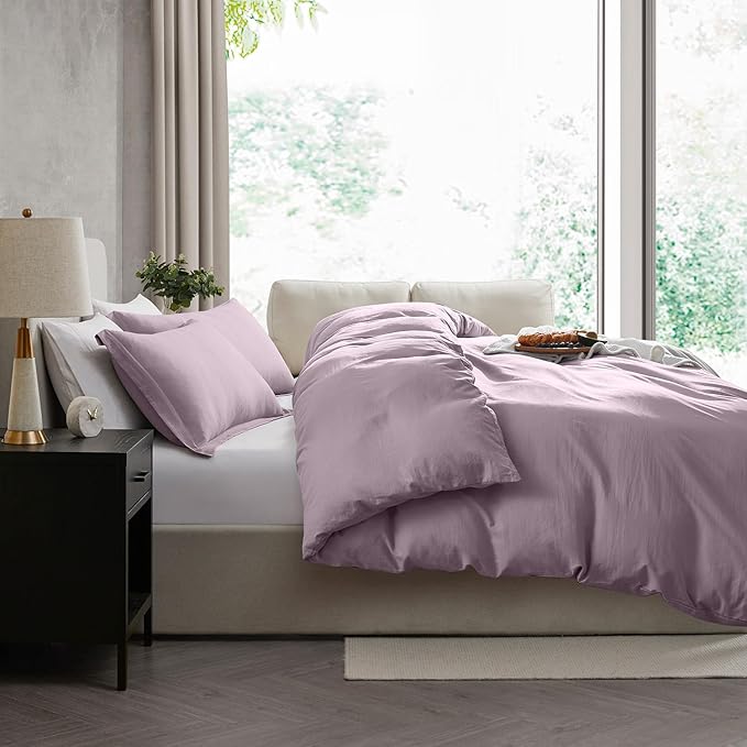Duvet Cover Set - Queen - 90 x 90 in - 3 Piece