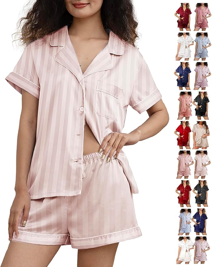 Satin Pajama Set