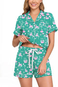 Pajama Set - Short Sleeve - 2 Piece