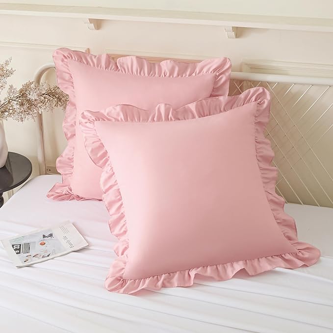 Microfiber Pillowcase Set - 18 x 18 in - 2 Piece