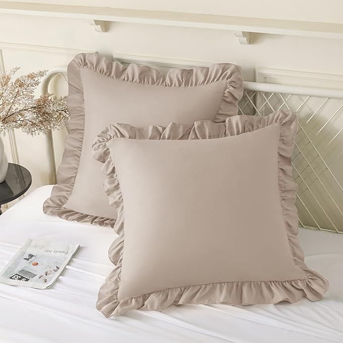 Microfiber Pillowcase Set - 26 x 26 in - 2 Piece