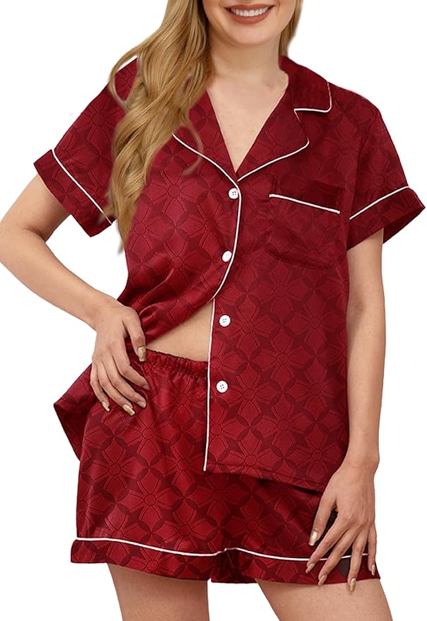 Satin Pajama Set