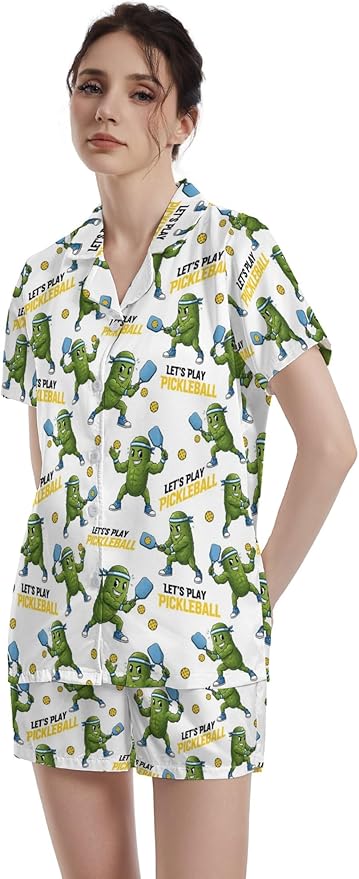 Women's Pajama Set - Short Sleeve - 2 Piece
