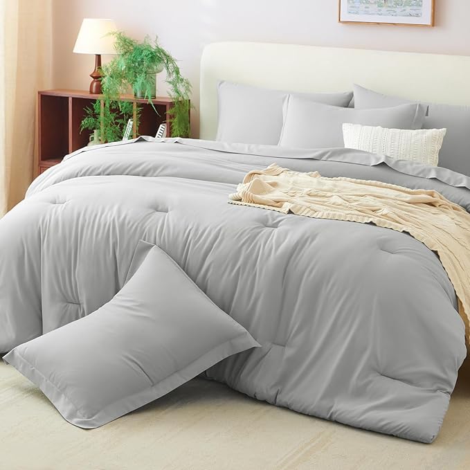 Down Alternative Comforter Set - Queen - 7 Piece