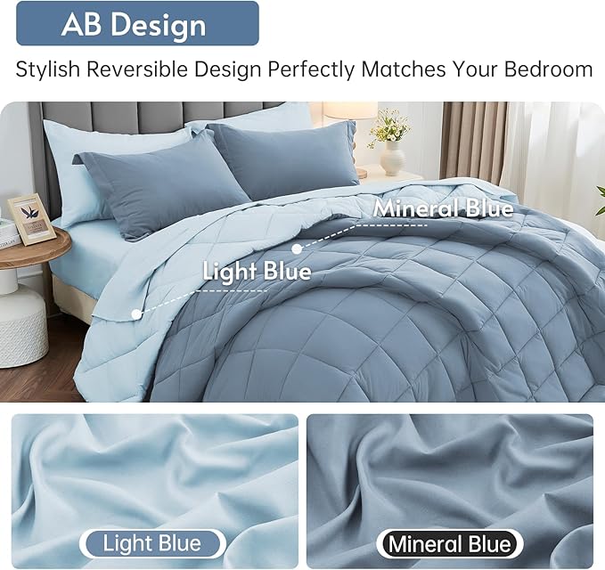 Comforter Set - King - 7 Piece