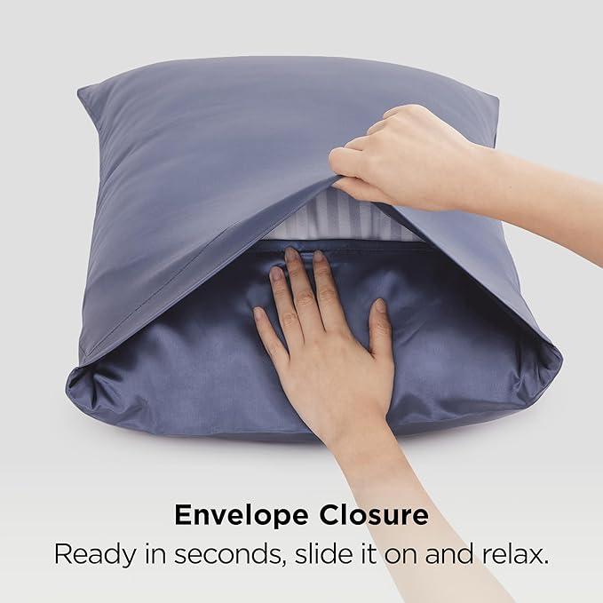 Satin Pillowcase Set - Queen - 20 x 30 in - 2 Piece