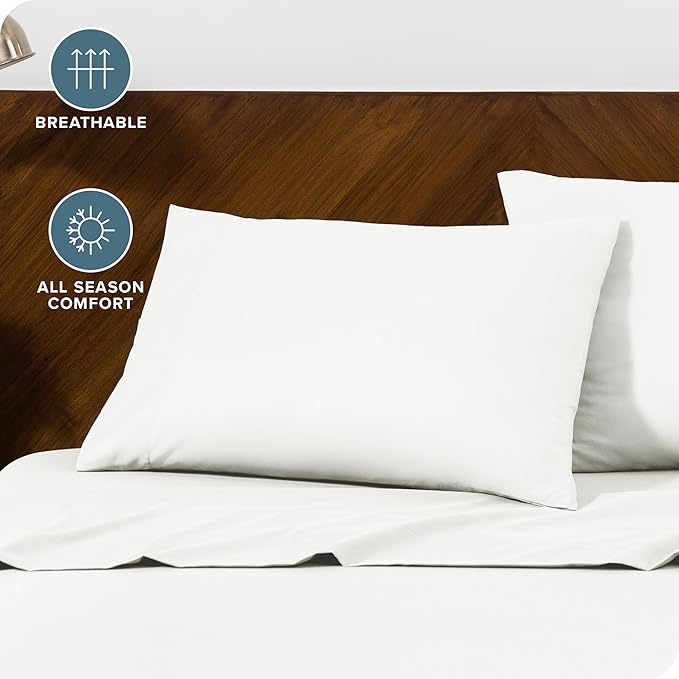 Microfiber Cooling Pillowcase Set - King - 2 Piece