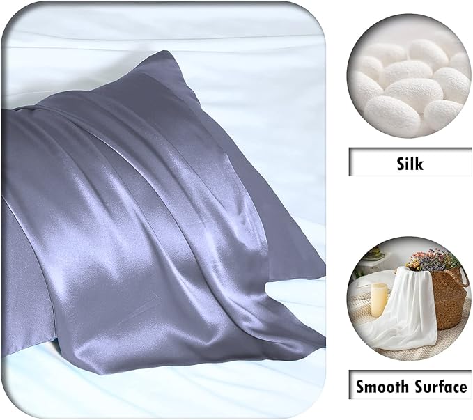 Mulberry Silk Pillowcase Set - King - 2 Piece