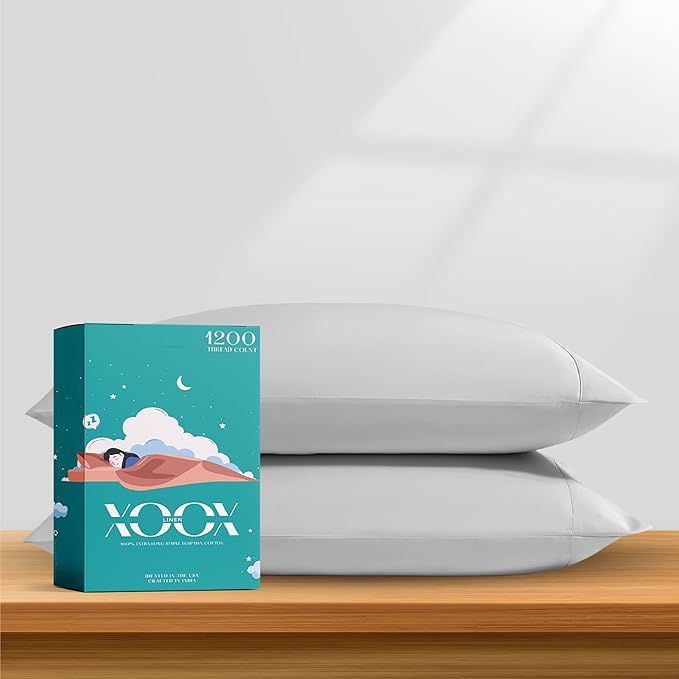 Linen Cooling Pillowcase Set - King - 2 Piece