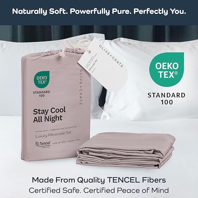 Cooling Pillowcase Set - King - 2 Piece