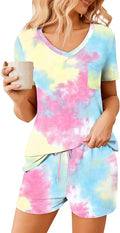 Women's Pajama Set - Short Sleeve - 2 Piece