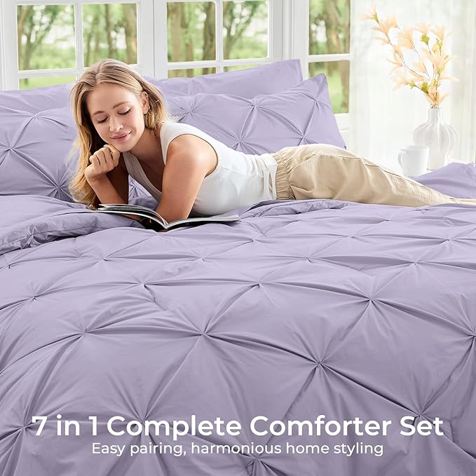Comforter Set - Queen - 7 Piece