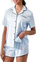 Women's Shorts Pajama Set - Short Sleeve - 2 Piece