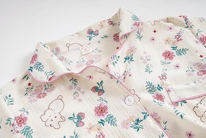 Shorts Pajama Set - Short Sleeve - 2 Piece