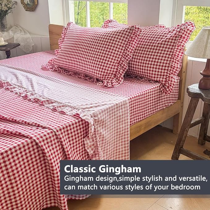 Microfiber Bed Sheet Set - Full - 4 Piece