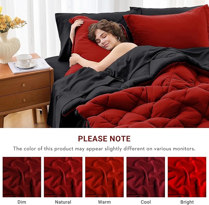 Comforter Set - Queen - 7 Piece