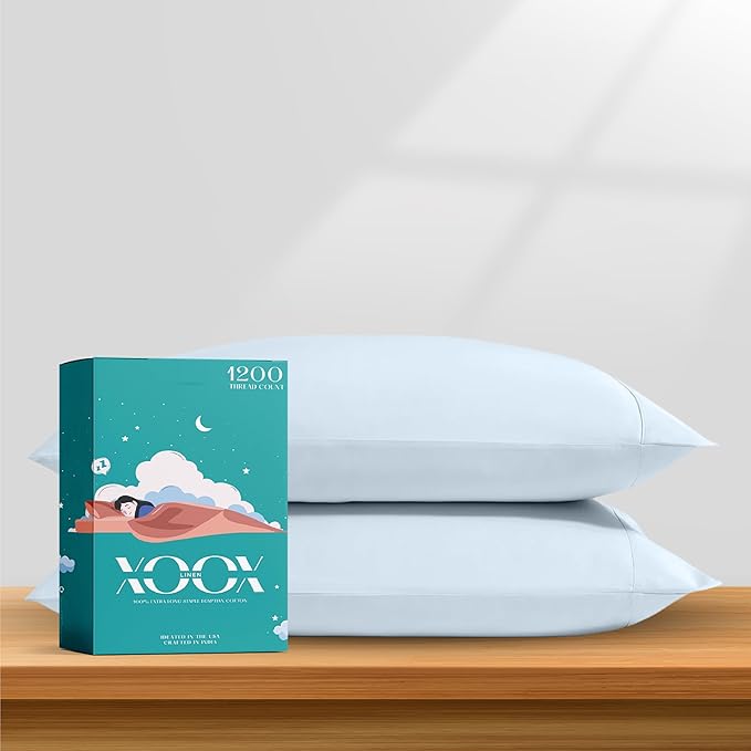 Linen Cooling Pillowcase Set - King - 2 Piece