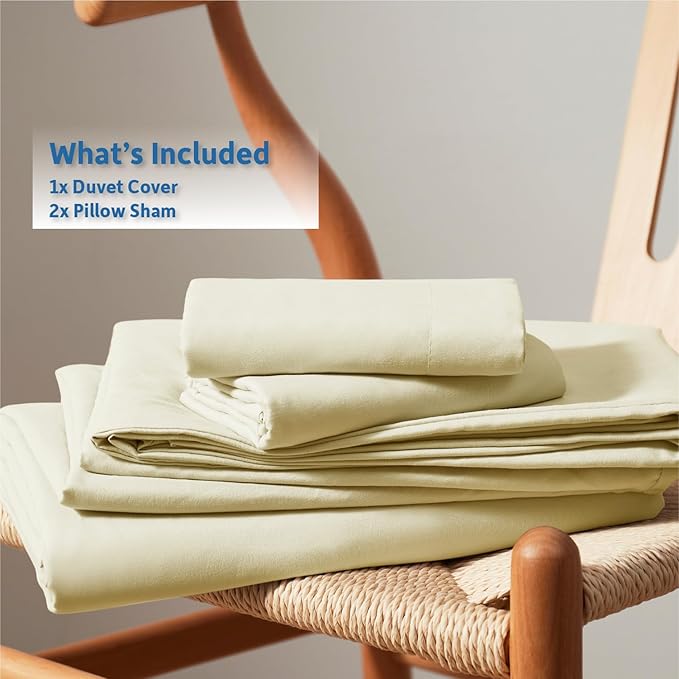 Duvet Cover Set - Queen - 90 x 90 in - 3 Piece