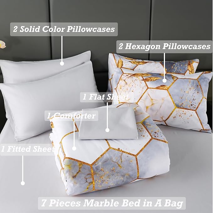 Comforter Set - California King - 7 Piece